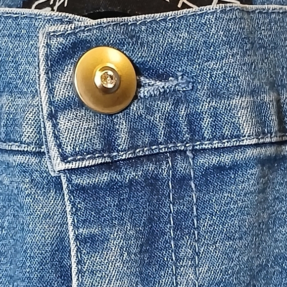 SHOWOFF WOMEN  DENIM BLUE JEANS SIZE 14 - Picture 3 of 8